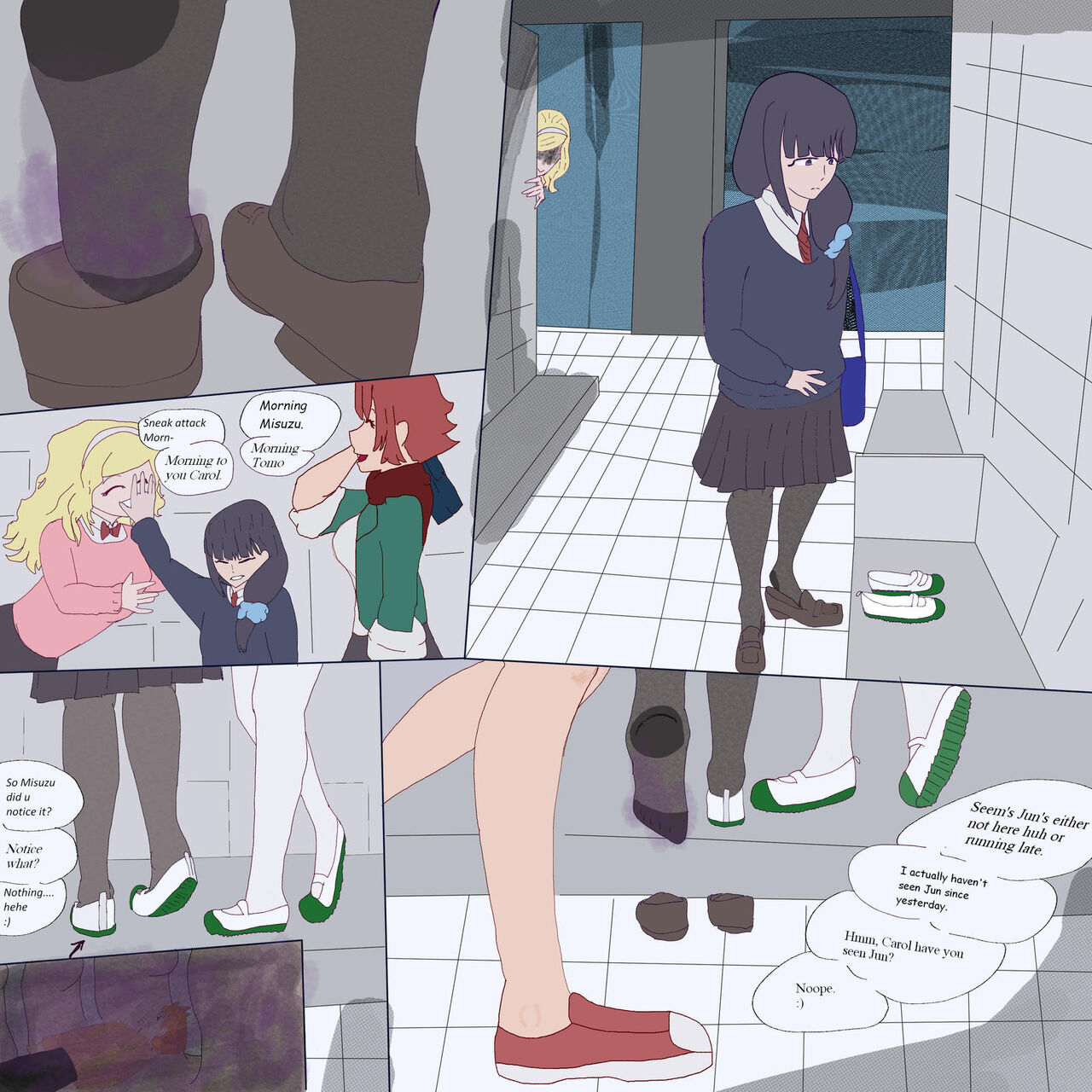 Misuzu's Unaware of what's Under page 9 full