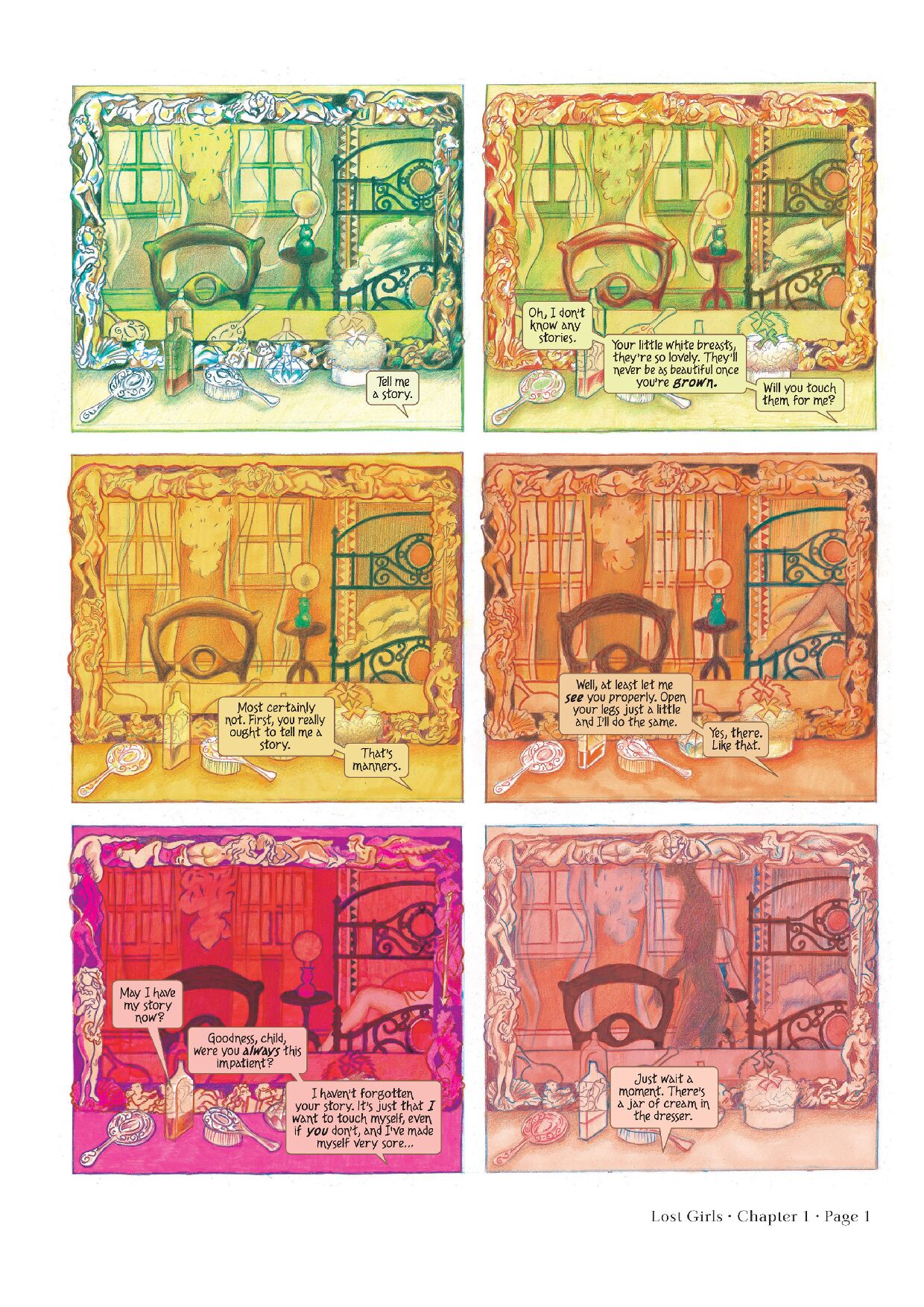 Lost Girls 1, 2 and 3 page 9 full