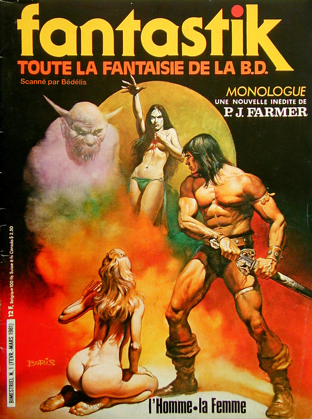 Fantastik #1  -L'Homme - La Femme page 1 full