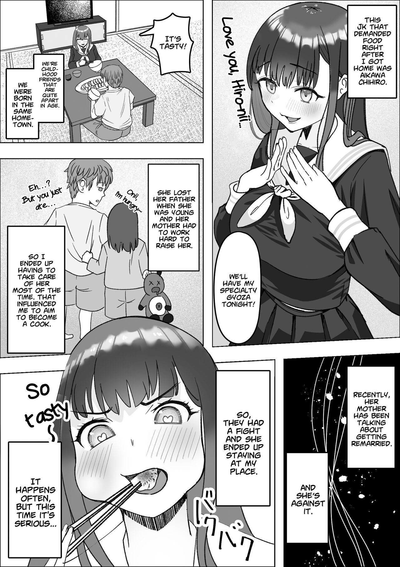 Iede Shite Kita Kyonyuu Osananajimi to Amaama Sex Suru Hanashi | Making Sweet Love To My Childhood Friend Who Ran Away From Home page 5 full