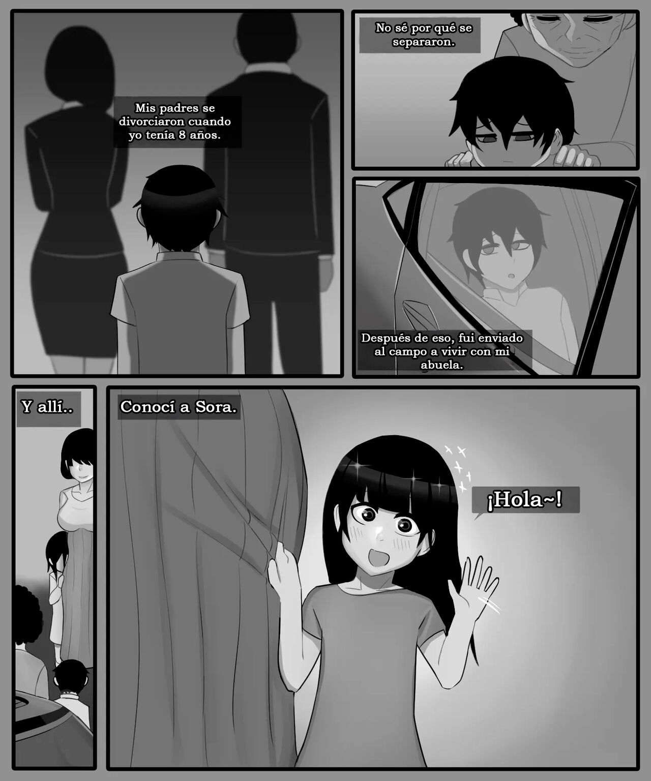 La Historia de Cómo mi Amiga de la Infancia se Convirtió en la Amante de mmi Padre Parte 1 page 2 full