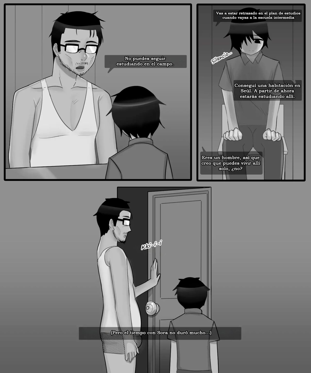 La Historia de Cómo mi Amiga de la Infancia se Convirtió en la Amante de mmi Padre Parte 1 page 4 full