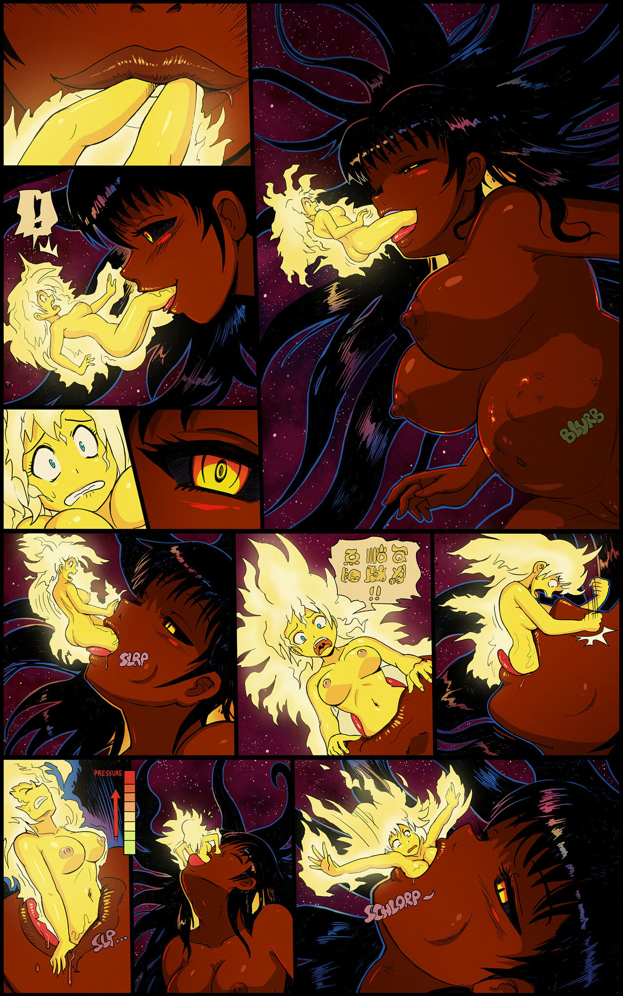 Blackhole-chan eats the sun page 4 full