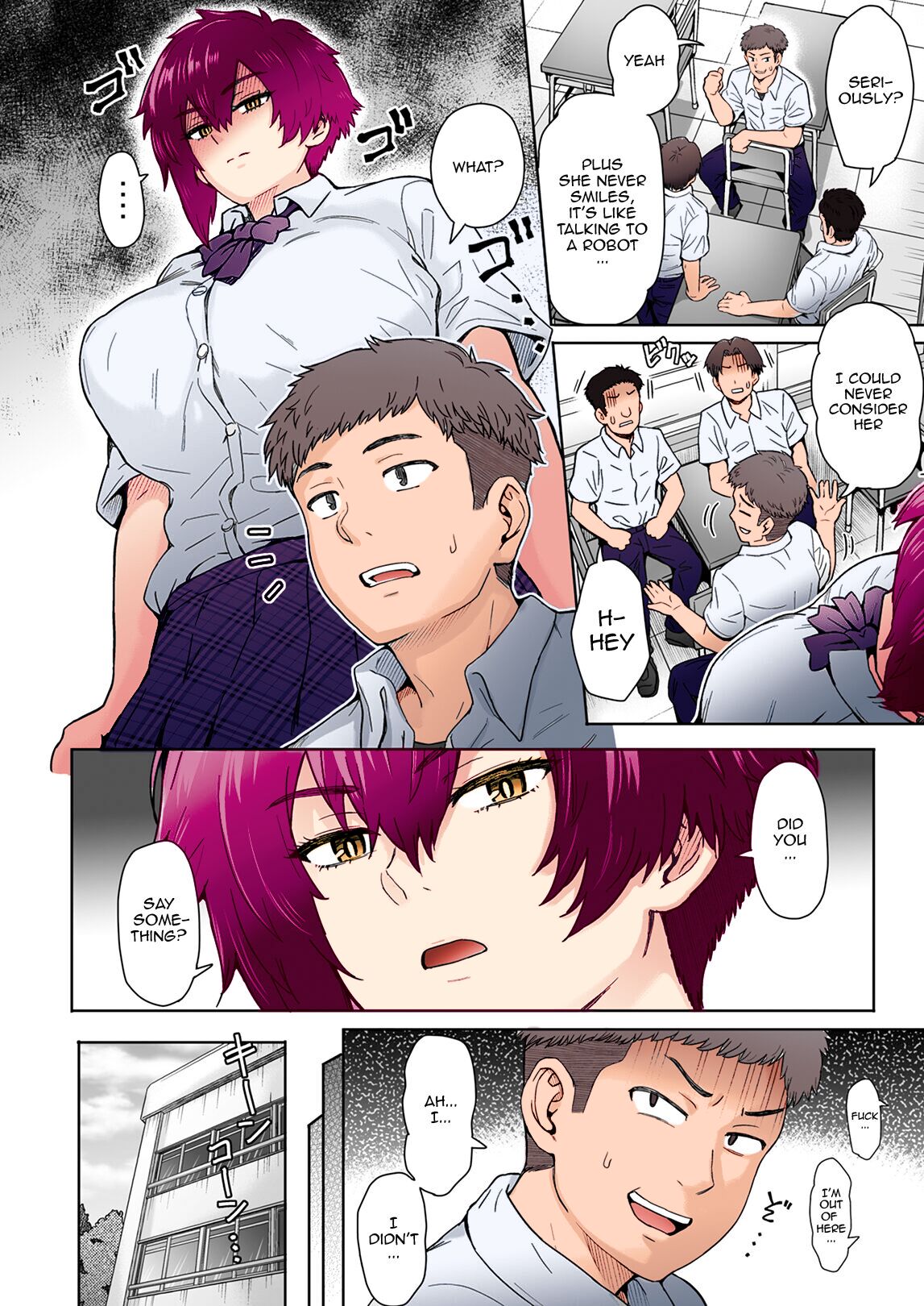 Fuaiso de Senotakai Kanojo ga Ore no Shiranai Ma ni… -  My Unfriendly Tall Girlfriend Became Like That Behind My Back page 3 full