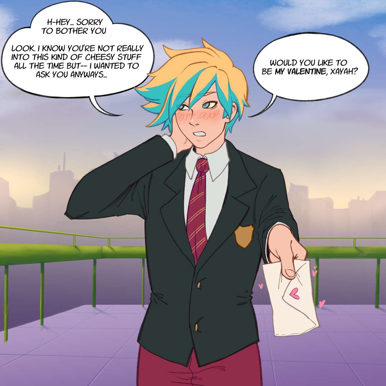 Ezreal's Valentine page 3 full
