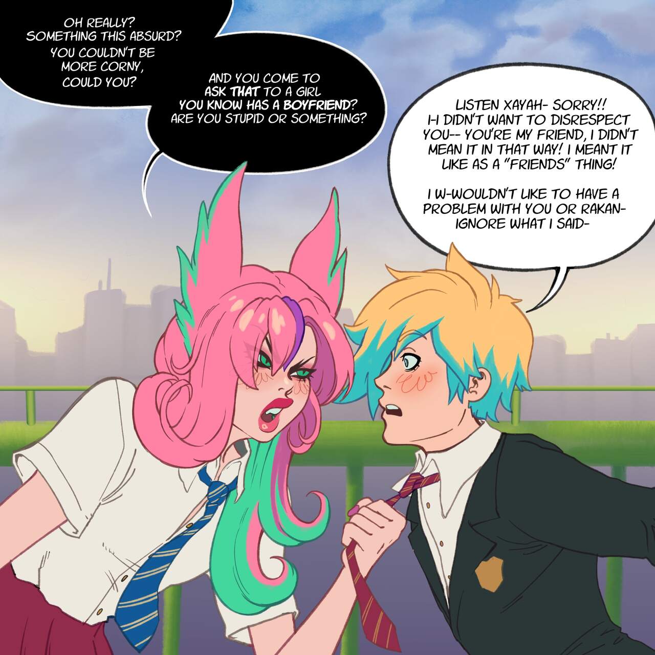 Ezreal's Valentine page 4 full