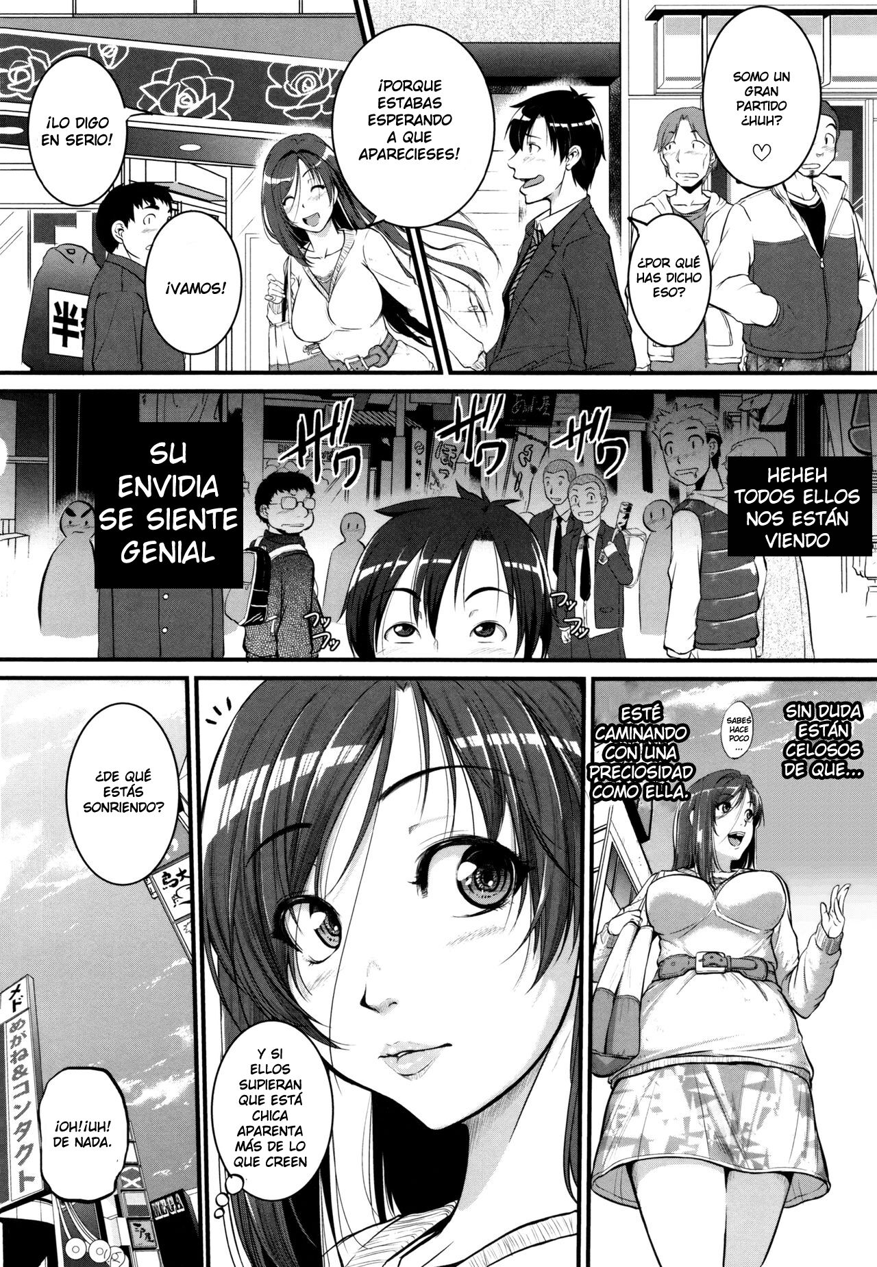 Aibenki Tonari no Dosukebe Onee-san | La Vecina de al Lado Ch. 2 page 2 full