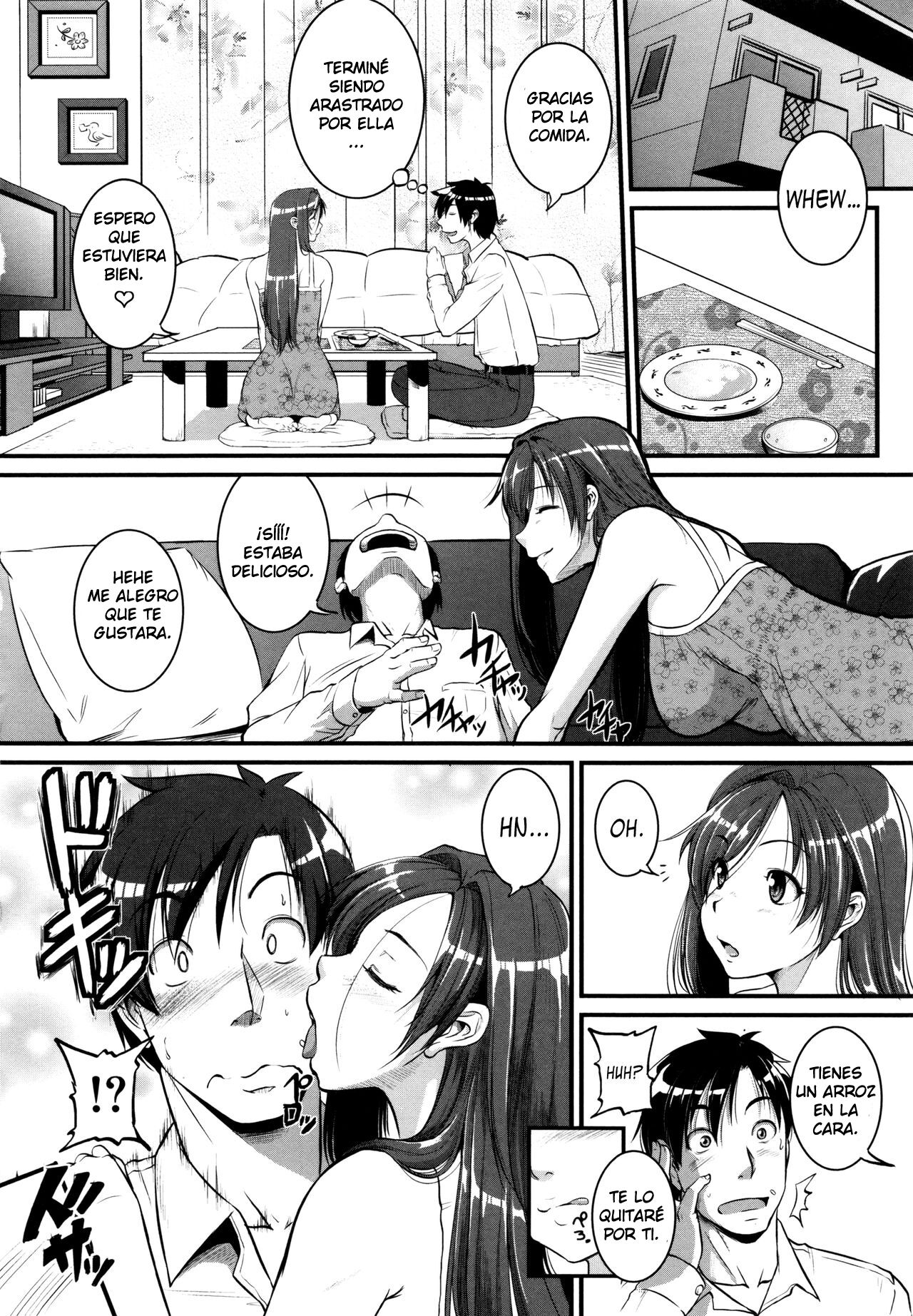Aibenki Tonari no Dosukebe Onee-san | La Vecina de al Lado Ch. 2 page 4 full