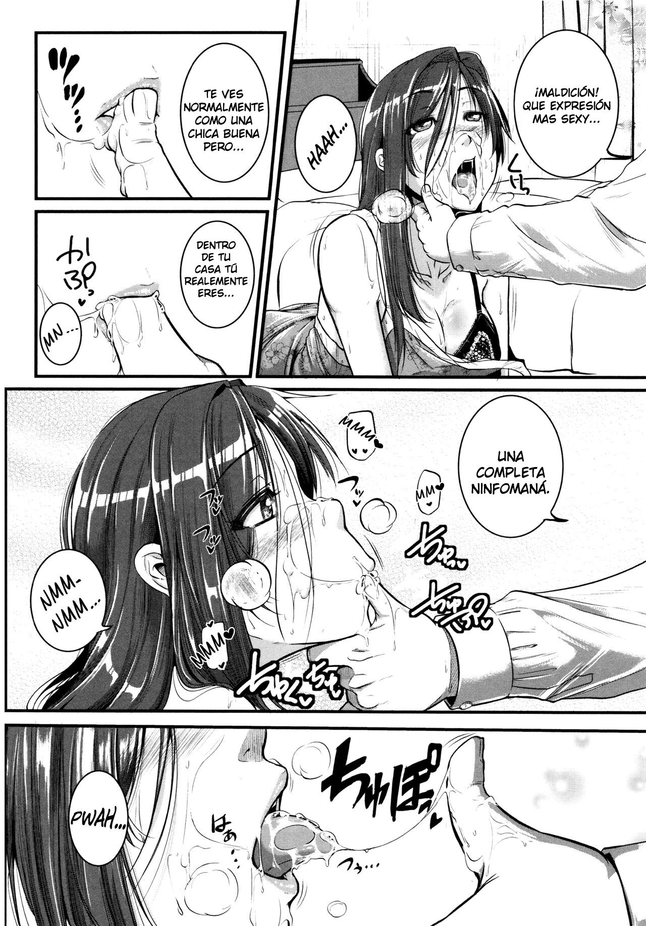 Aibenki Tonari no Dosukebe Onee-san | La Vecina de al Lado Ch. 2 page 8 full