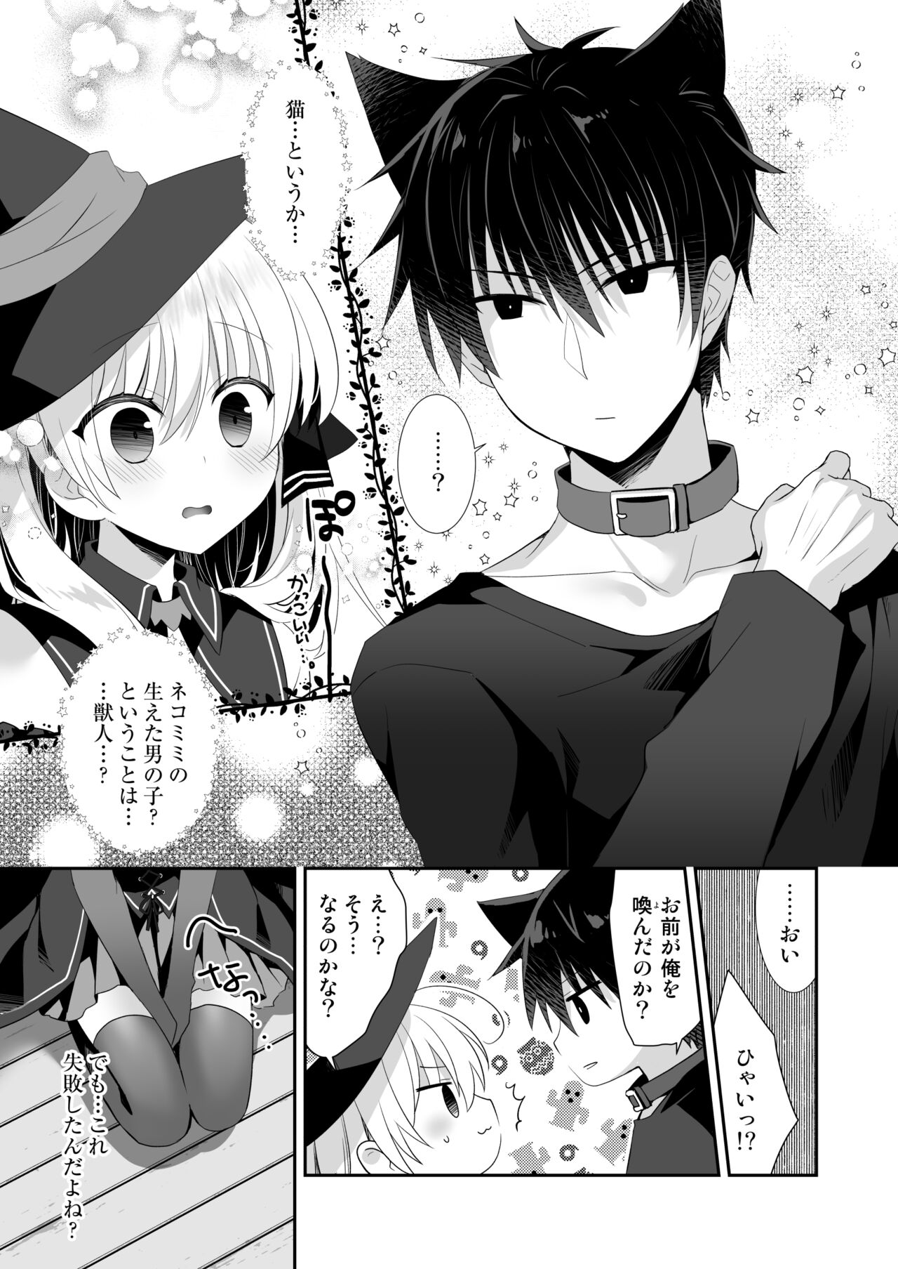 ポンコツ魔女とイジワルな猫。-召喚した使い魔が言うことを聞いてくれません！- page 6 full