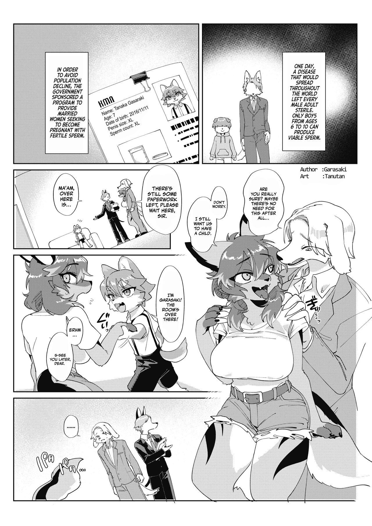 Youkoso, KemoShota Gaisha e! | Tanutan's story page 1 full