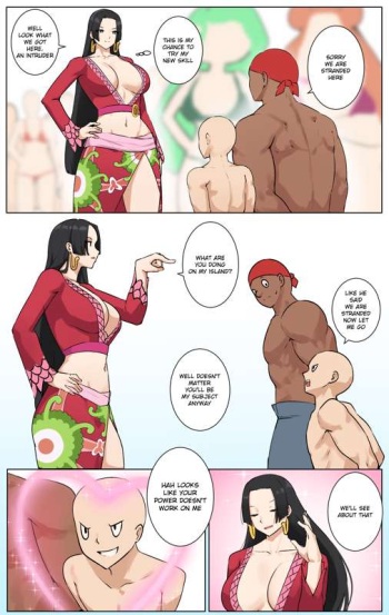 Boa Hancock Comic + short stories cover