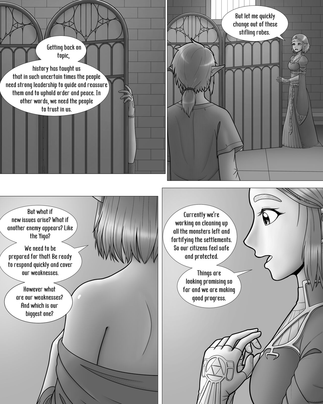 Zelda no Densetsu -Princess to no Night- | The Legend of Zelda -A night with the Princess- page 4 full