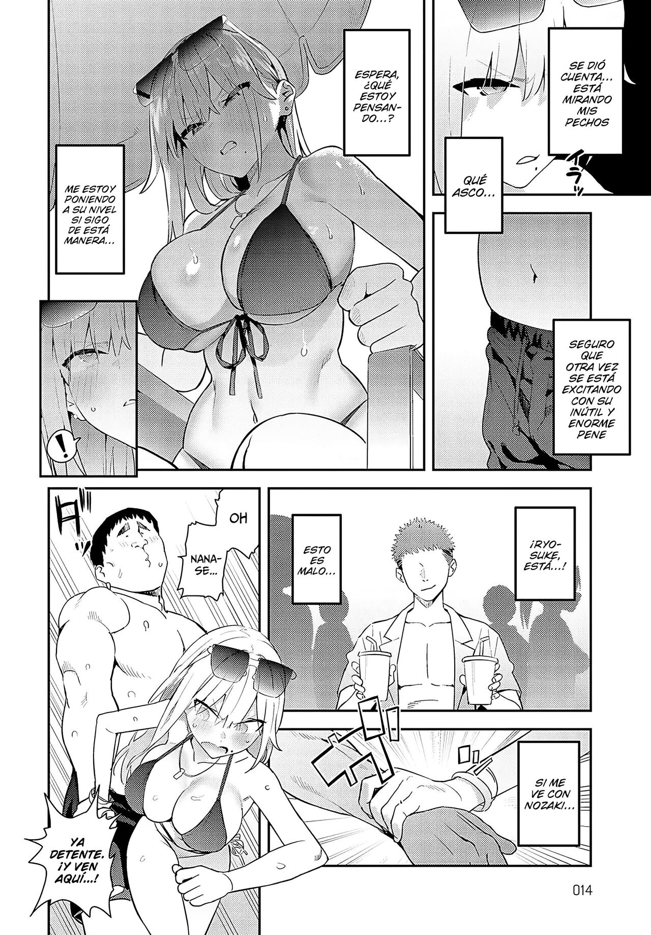 Bijyo to Yajyuu 3rd | La Bella Y La Bestia Parte 3 ~La Gyaru Y El Repugnante Otaku~ page 4 full