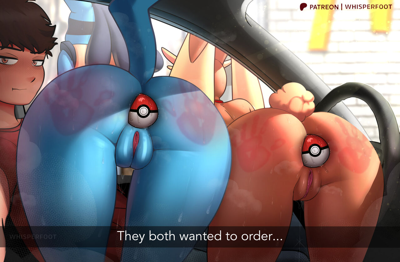 Lucario &amp; Lopunny in The Girls Want To Order 🐺🍑🐰 page 5 full