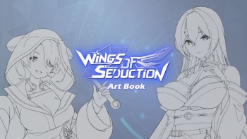 Wings of Seduction 魅惑之翼 少女的爆衣攻略 Artbook cover