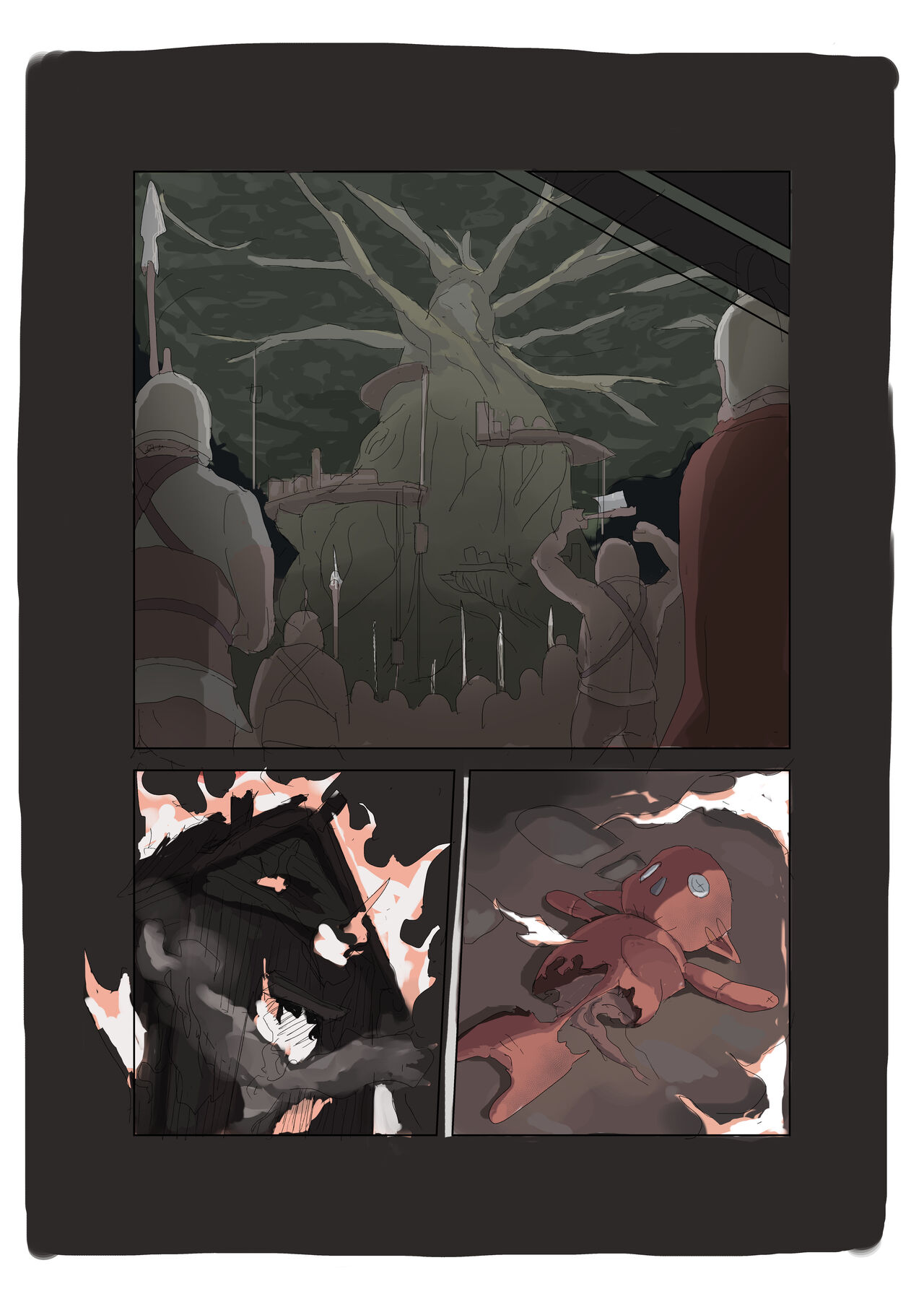 Kasshoku Elf Dorei Choukyou page 2 full
