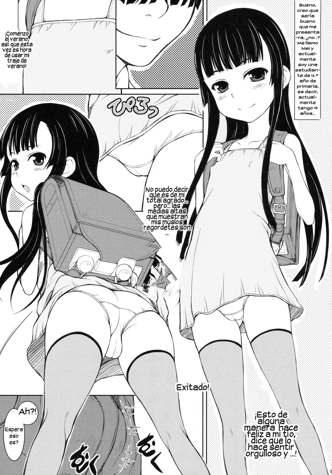 Mei wa 〇nensei JS4 Hen | Mi Sobrina es una Niña de 4to Año page 4 full