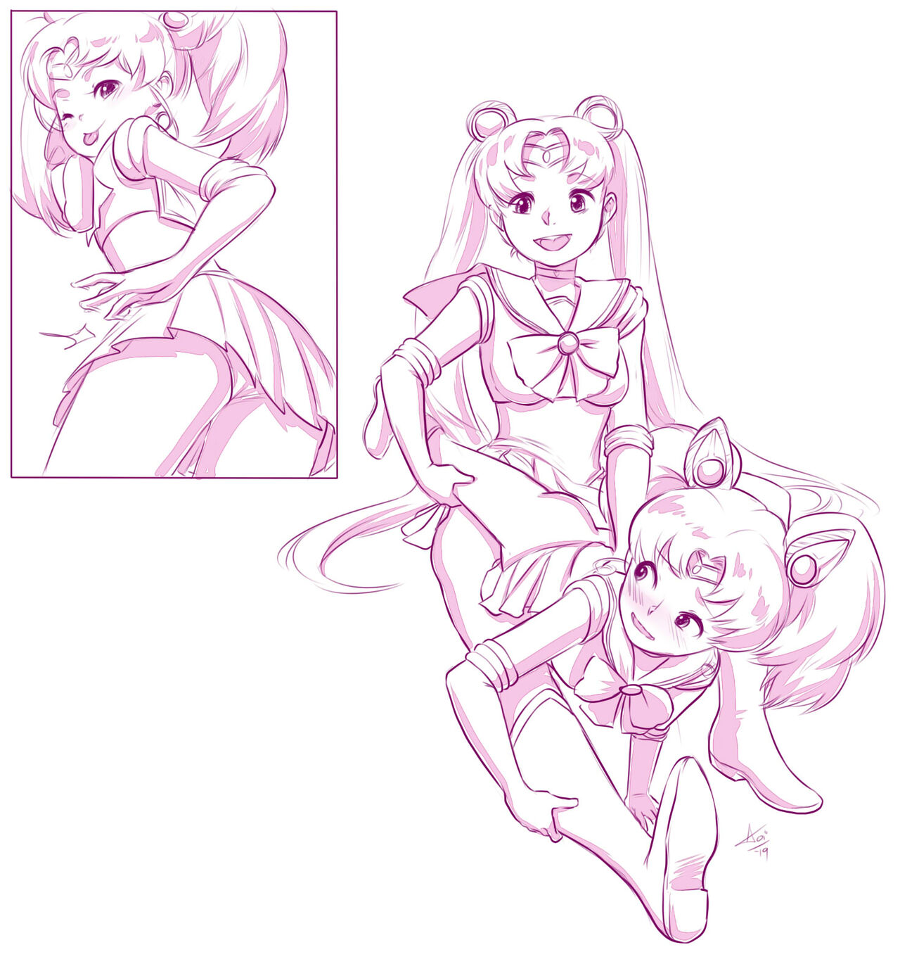 Sailor Moon hentai page 8 full