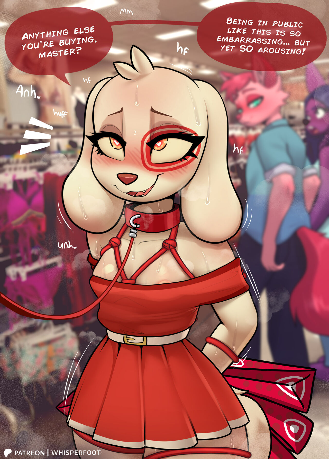 Whisperfoot - Spot &amp; Loona Target Doggo On a Leash 🐶🐺 page 8 full