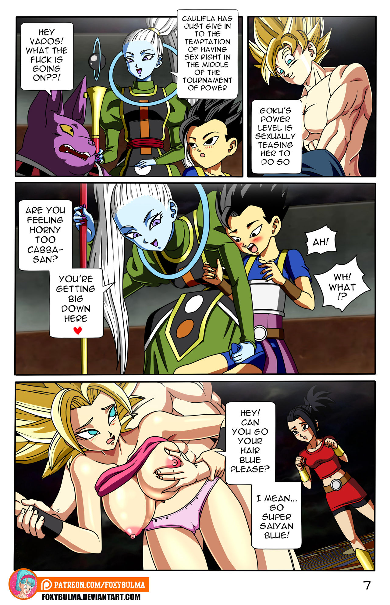 Saiyan Threesome page 7 full
