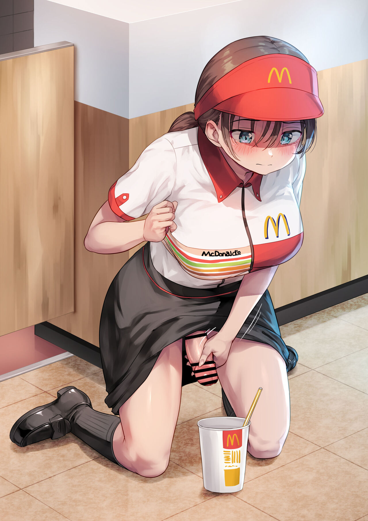 Wabi Mac Shake o Order Sareta Futanari-chan page 4 full