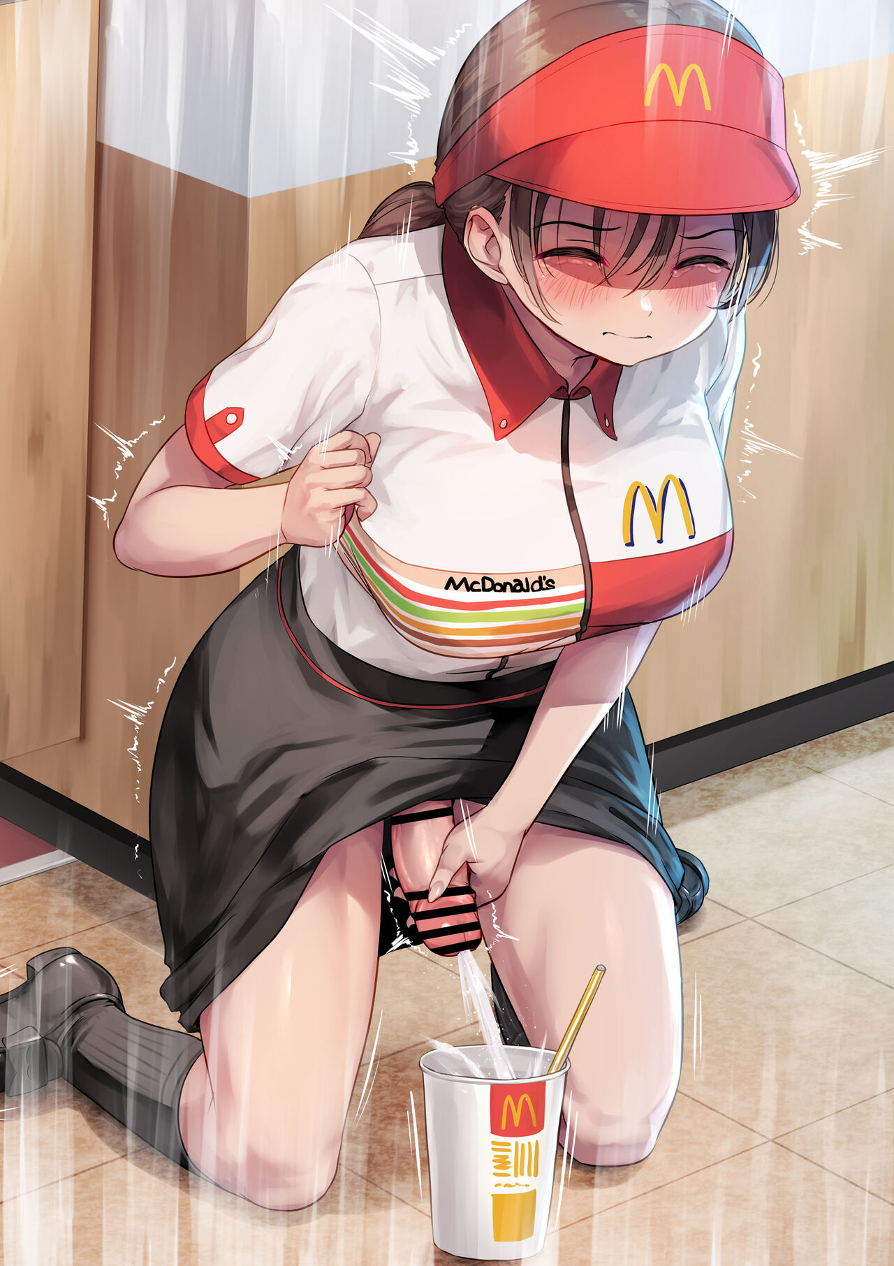Wabi Mac Shake o Order Sareta Futanari-chan page 6 full