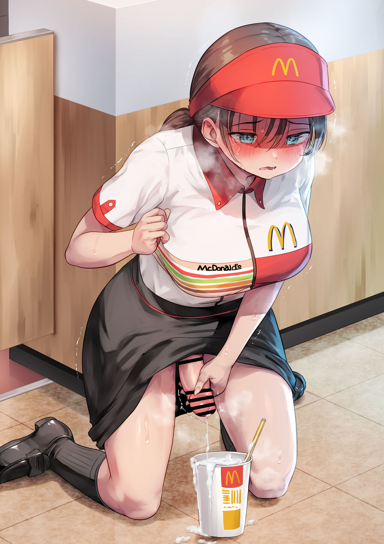 Wabi Mac Shake o Order Sareta Futanari-chan page 7 full