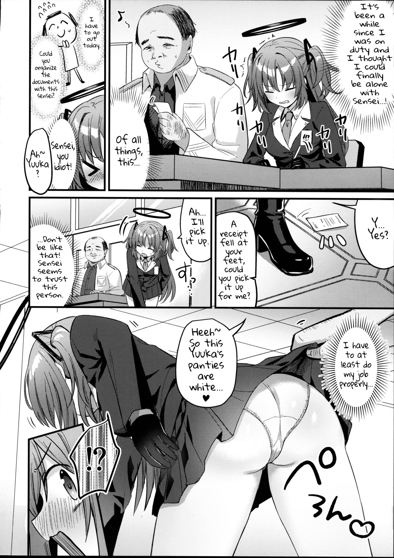 Kimodebu Sugite Kivotos o Horoboshita Sensei ga Bessekaisen no Yuuka o NTR Ryoujoku suru Hon page 7 full