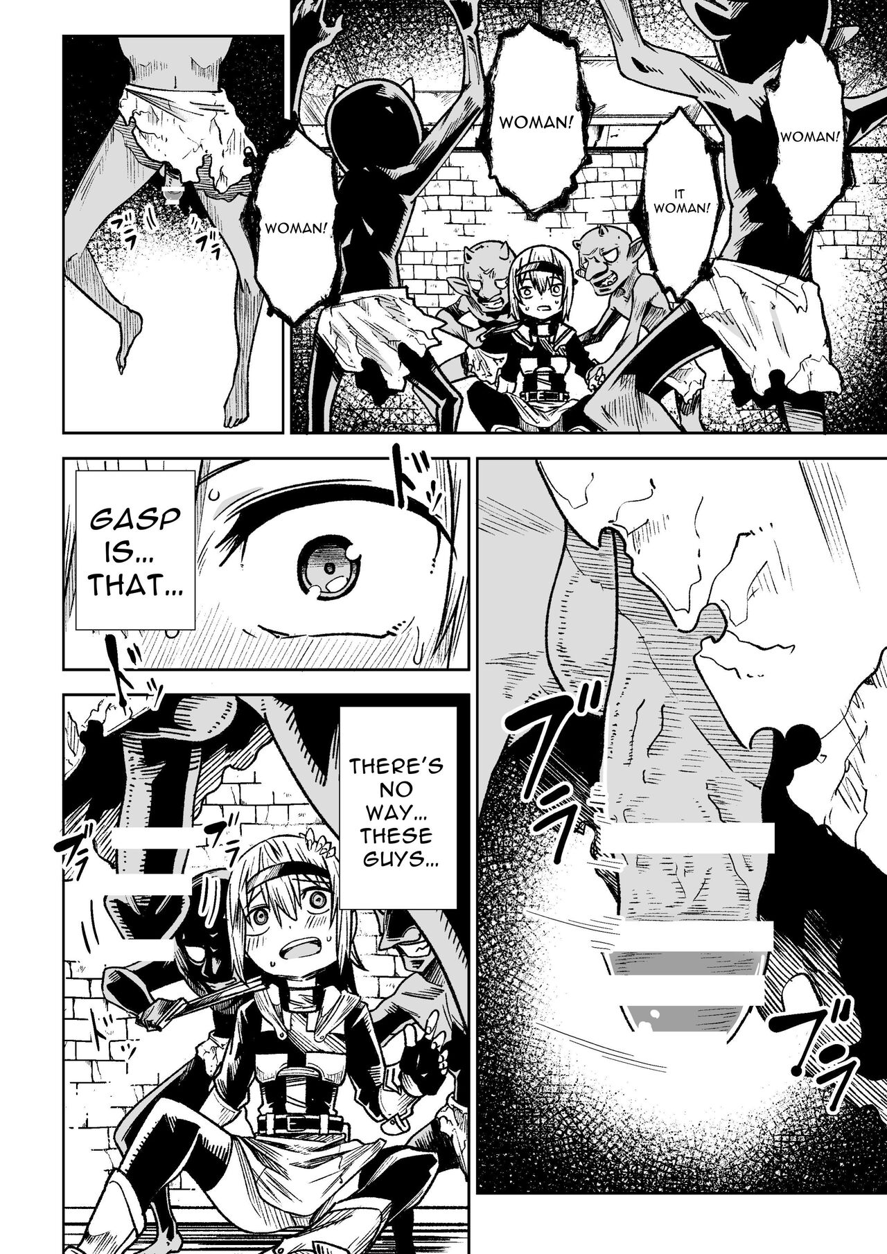 Jaintou no Boukensha ~Goblin ni Haiboku Shita Shoujo Kenshi Hen~ | Adventurer of the Tower of Lewdness ~Swordswoman Defeated By A Goblin~ page 9 full