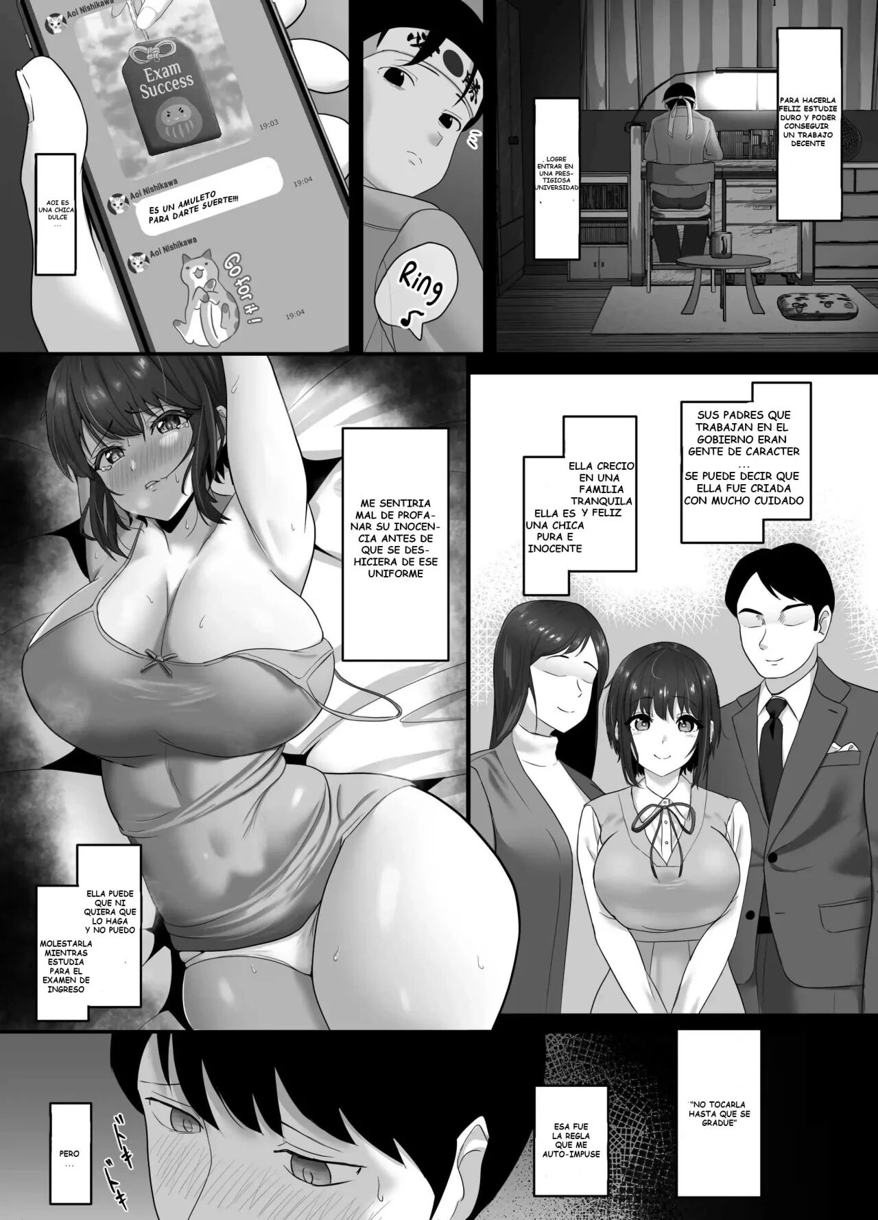 Ochi Muku ~Enkyori Renaichuu no Seijun Kanojo ga Charao ni Yogosareru Hanashi~ page 5 full