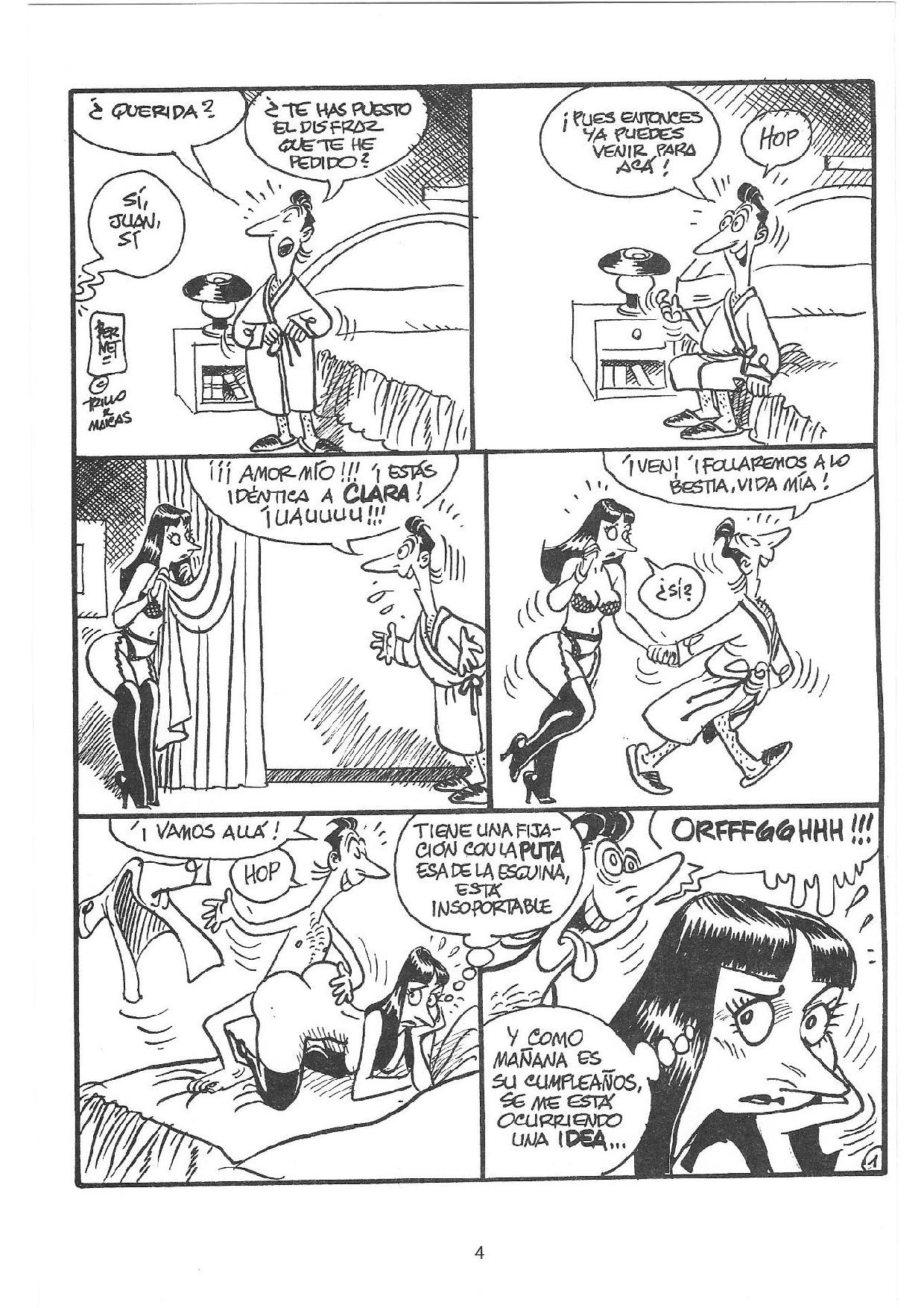 Clara... de Noche - La historieta de la puta madre page 3 full