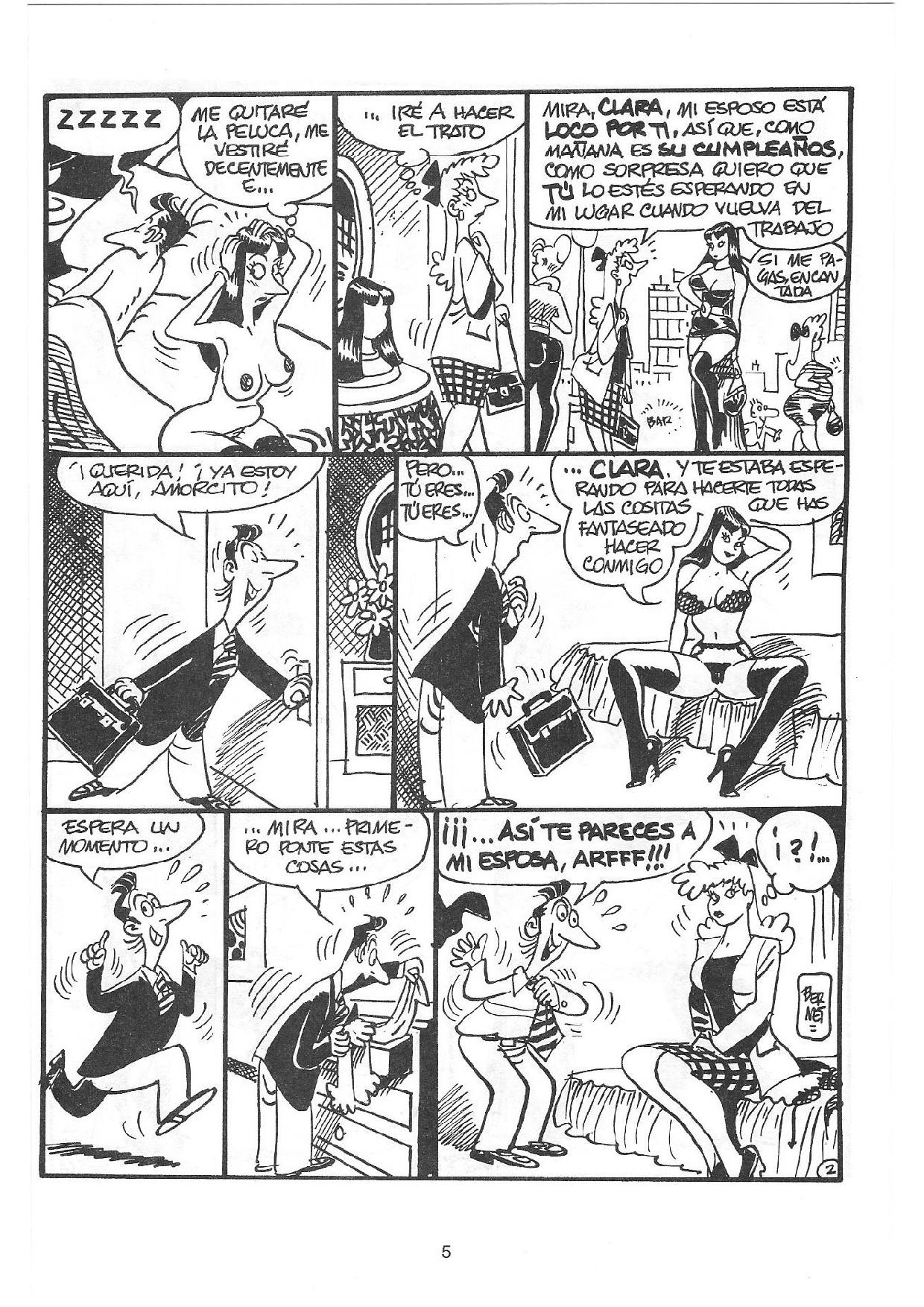 Clara... de Noche - La historieta de la puta madre page 4 full