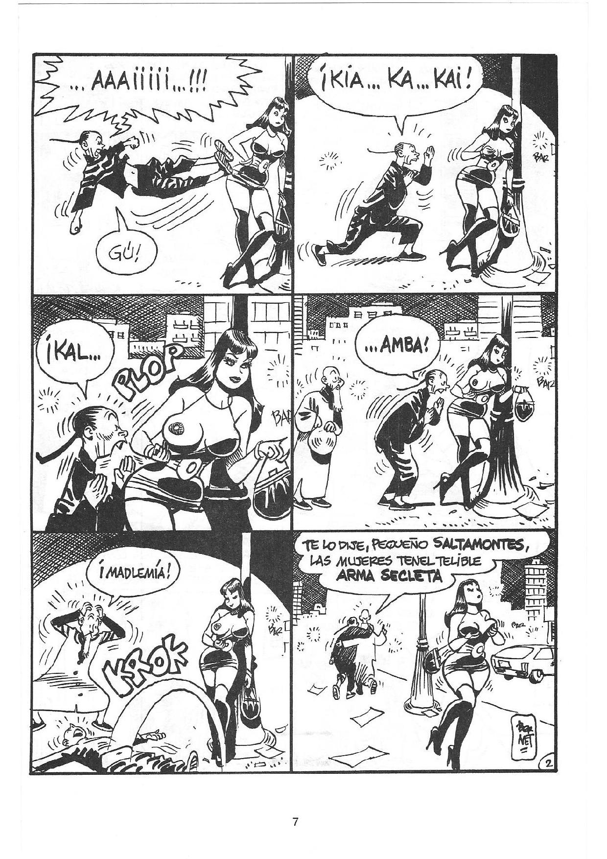 Clara... de Noche - La historieta de la puta madre page 6 full