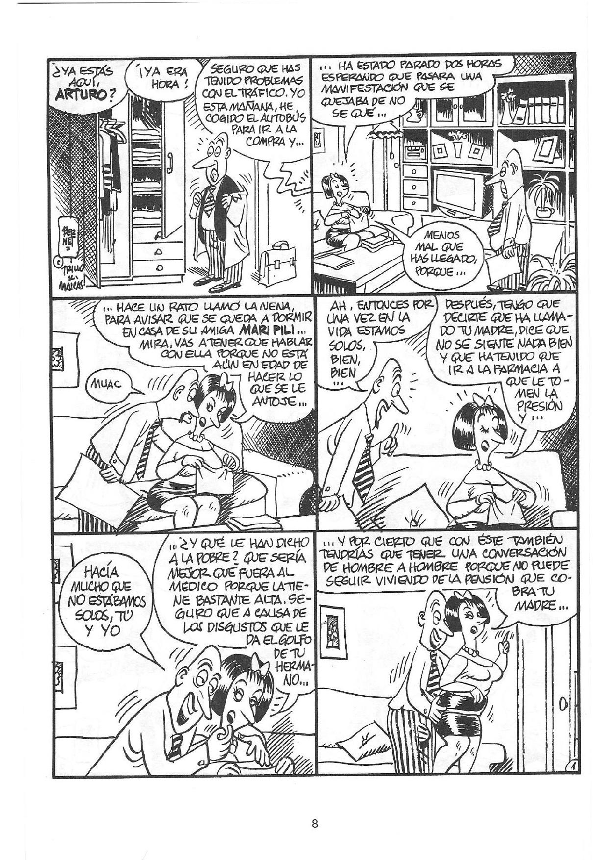 Clara... de Noche - La historieta de la puta madre page 7 full
