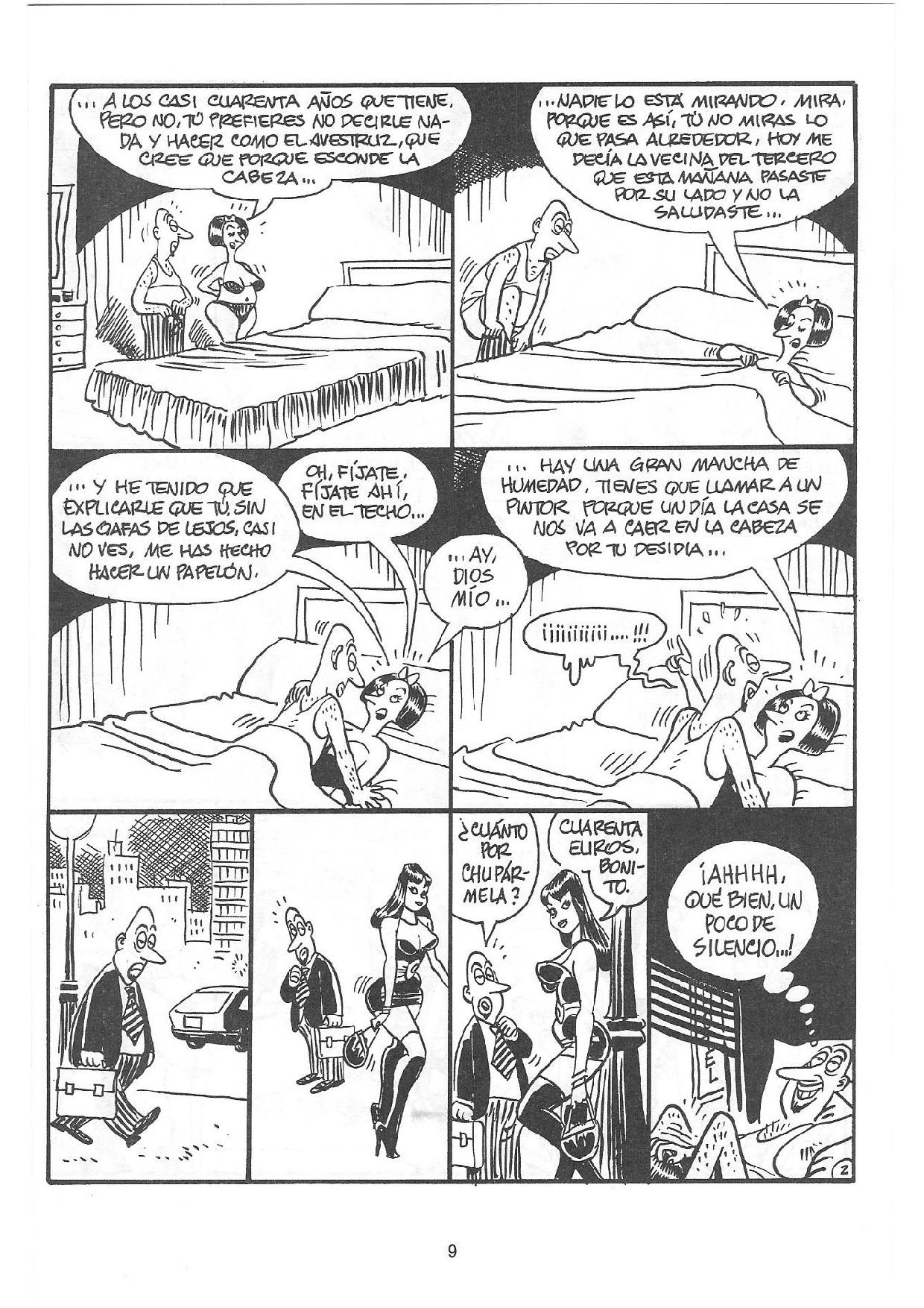 Clara... de Noche - La historieta de la puta madre page 8 full