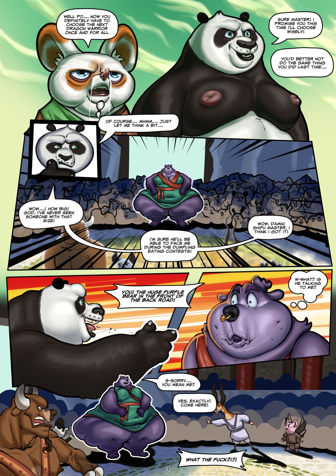 Kung Fu Panda x Aruberu page 3 full