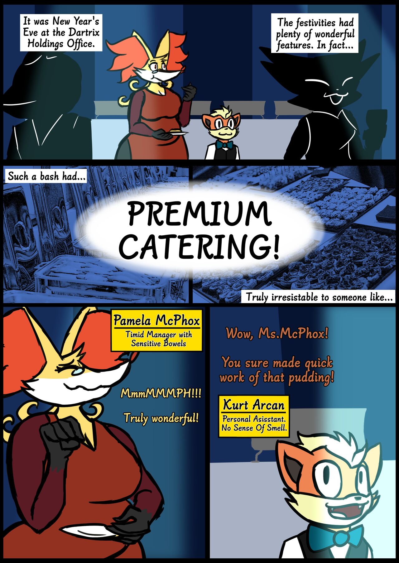Pam Drops the Ball page 1 full