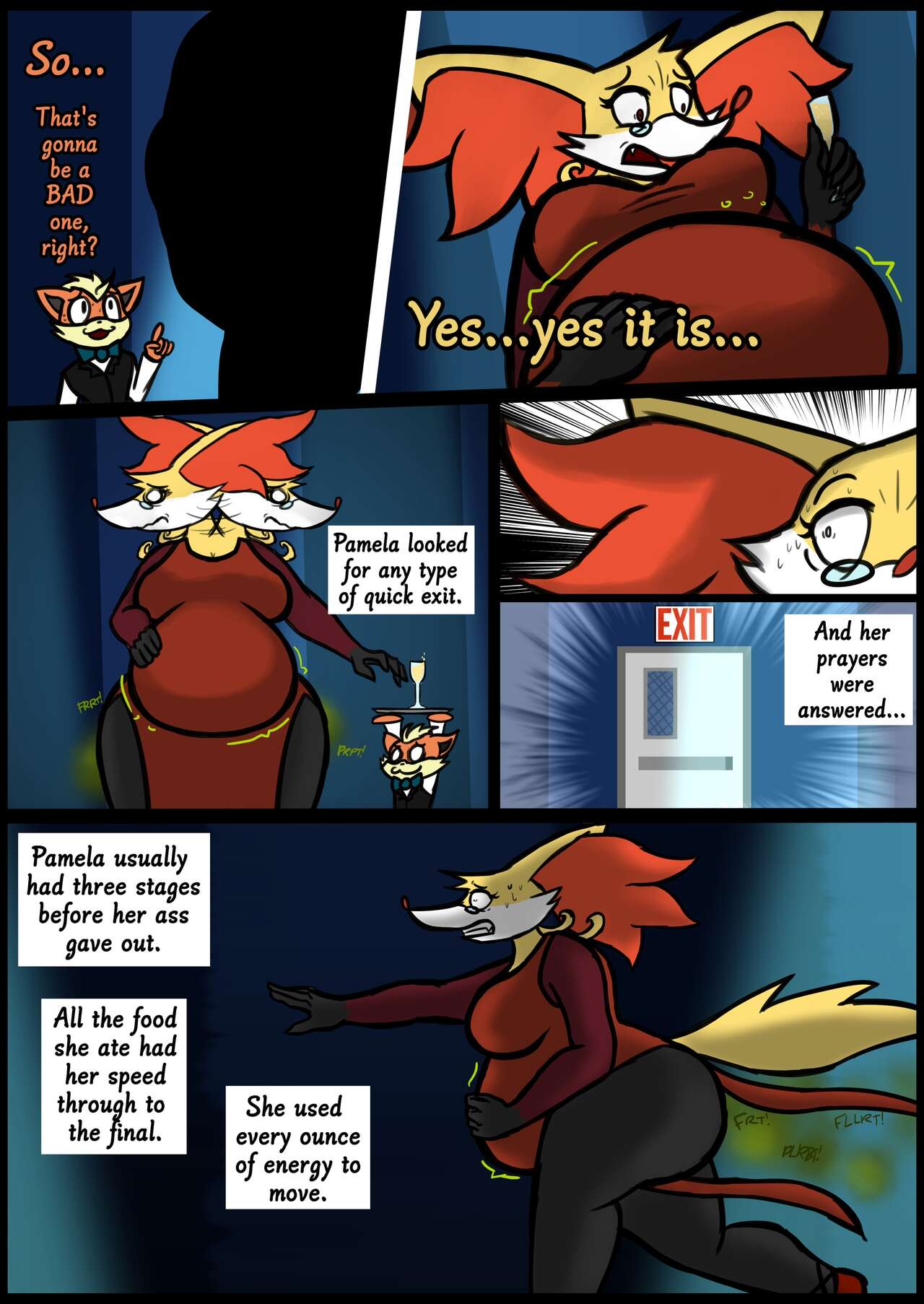 Pam Drops the Ball page 5 full