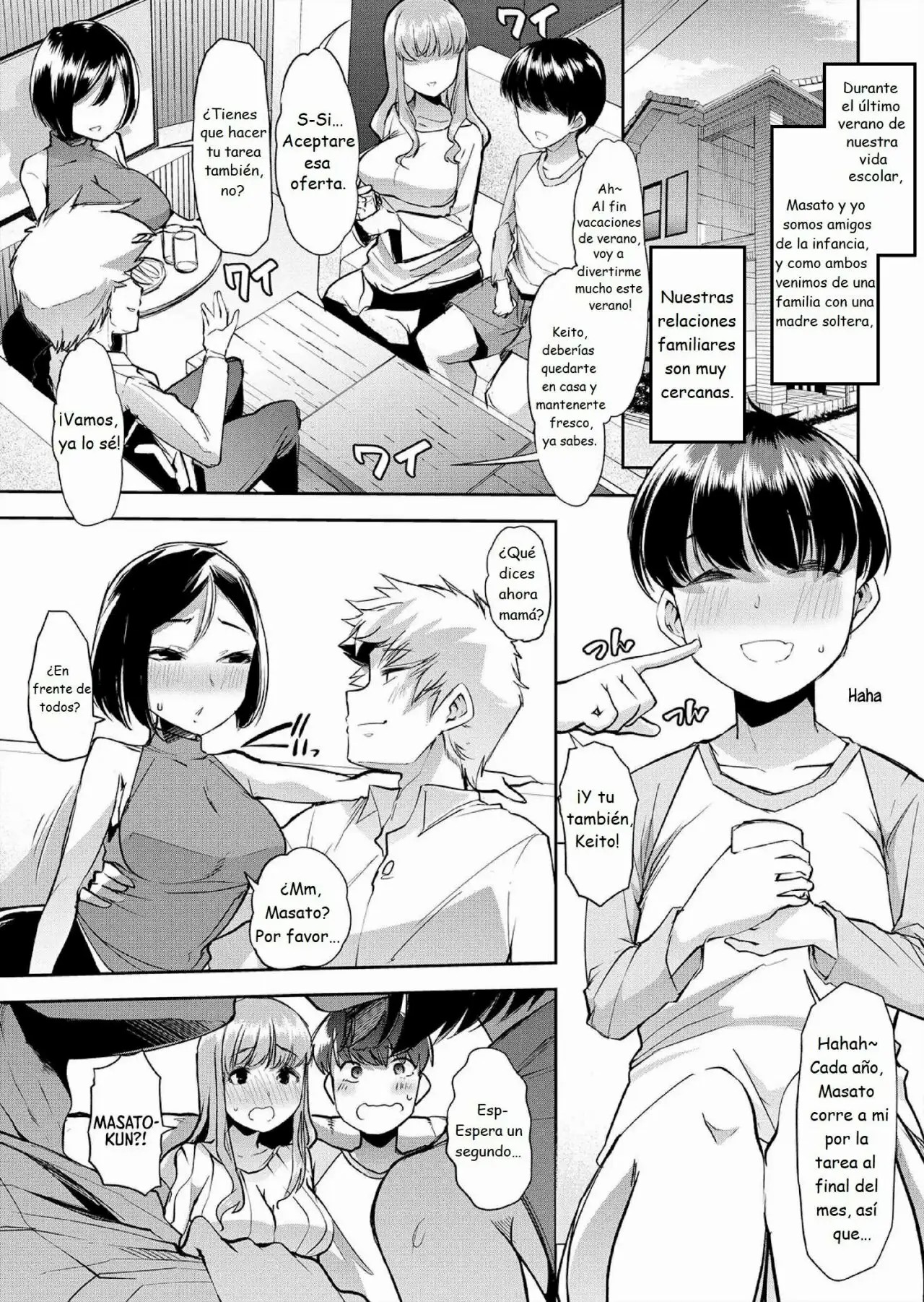 Mama wa SeFri - Boku wa Tomodachi no Okaa-san to Sex o Suru 1-2 | Fuck-Buddy Mom — I have Sex with my Friend's Mom Part 1 y 2 page 2 full