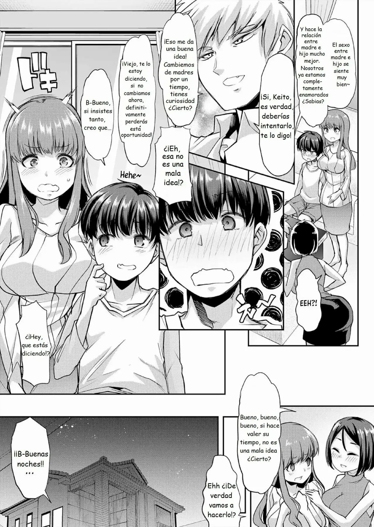 Mama wa SeFri - Boku wa Tomodachi no Okaa-san to Sex o Suru 1-2 | Fuck-Buddy Mom — I have Sex with my Friend's Mom Part 1 y 2 page 4 full