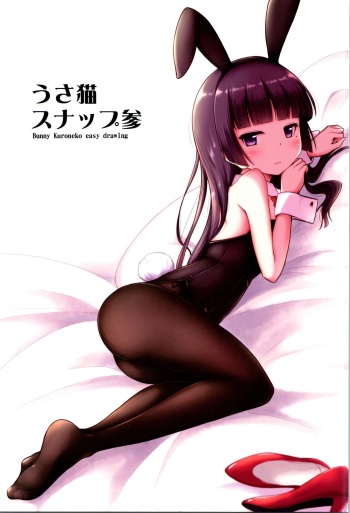 UsaNeko Snap San - Bunny Kuroneko easy drawing cover