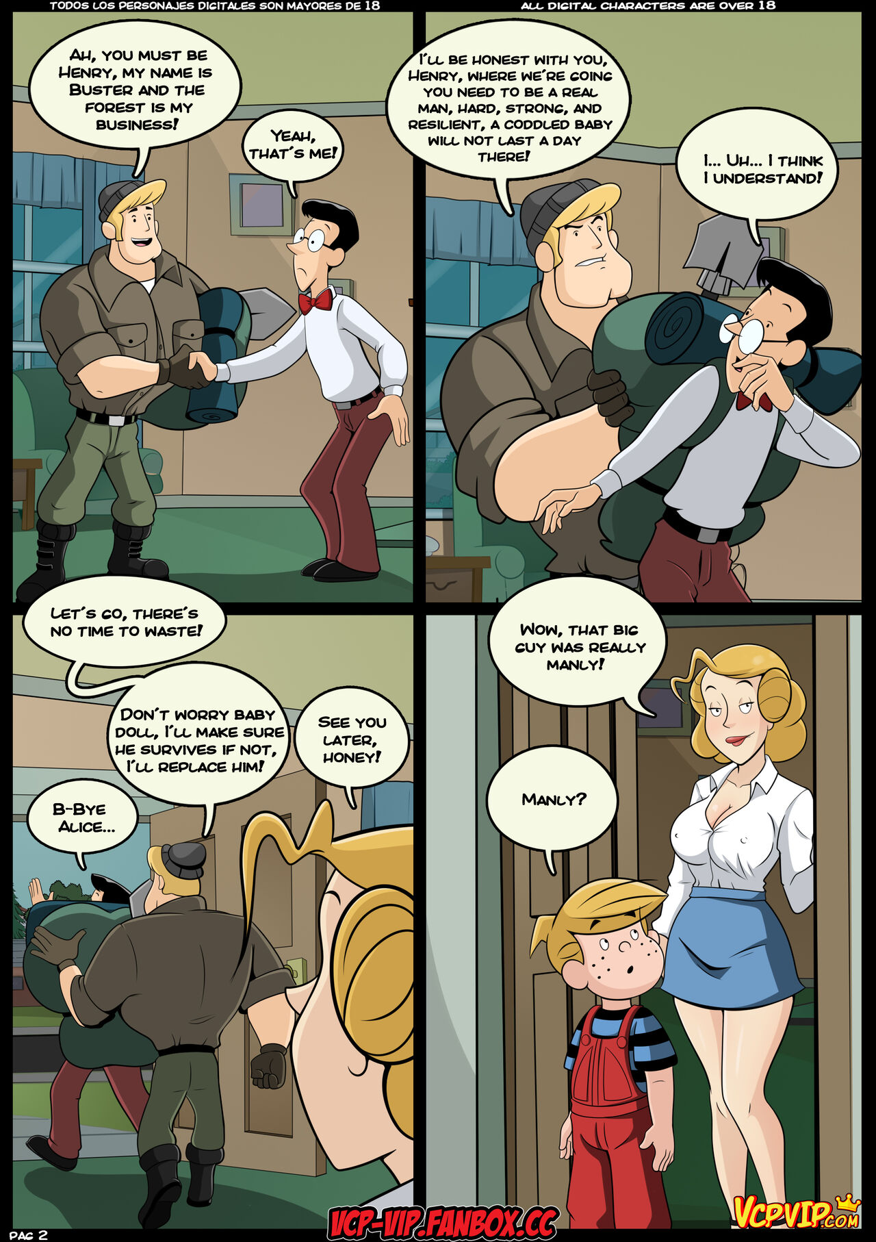 MILF Catcher's #4: A Man's Business!  Complete page 3 full