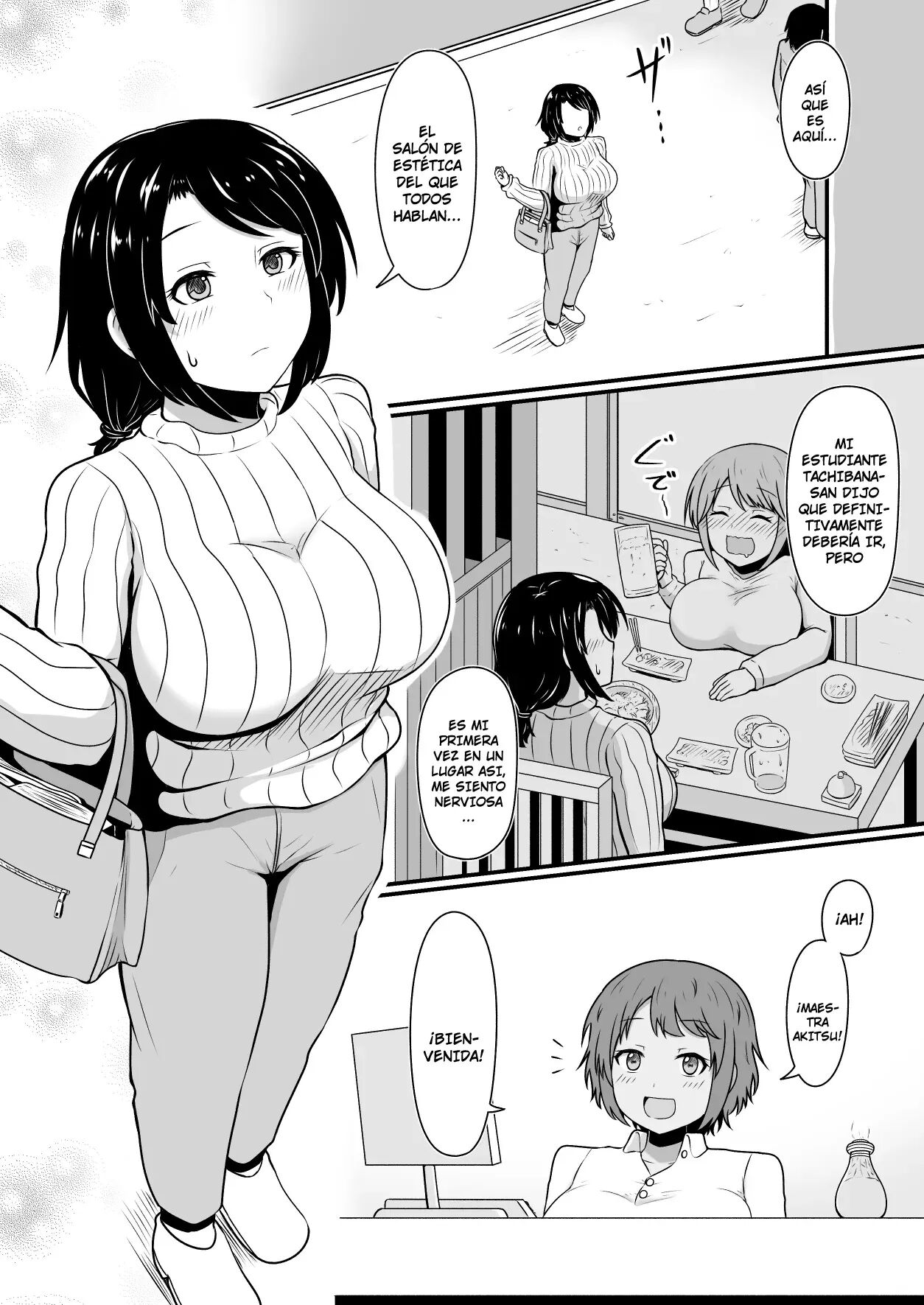 Ecchi na Esthe Salon ni Youkoso Sono 2 | Bienvenido al Salón de Belleza Ladcivo 3 page 3 full