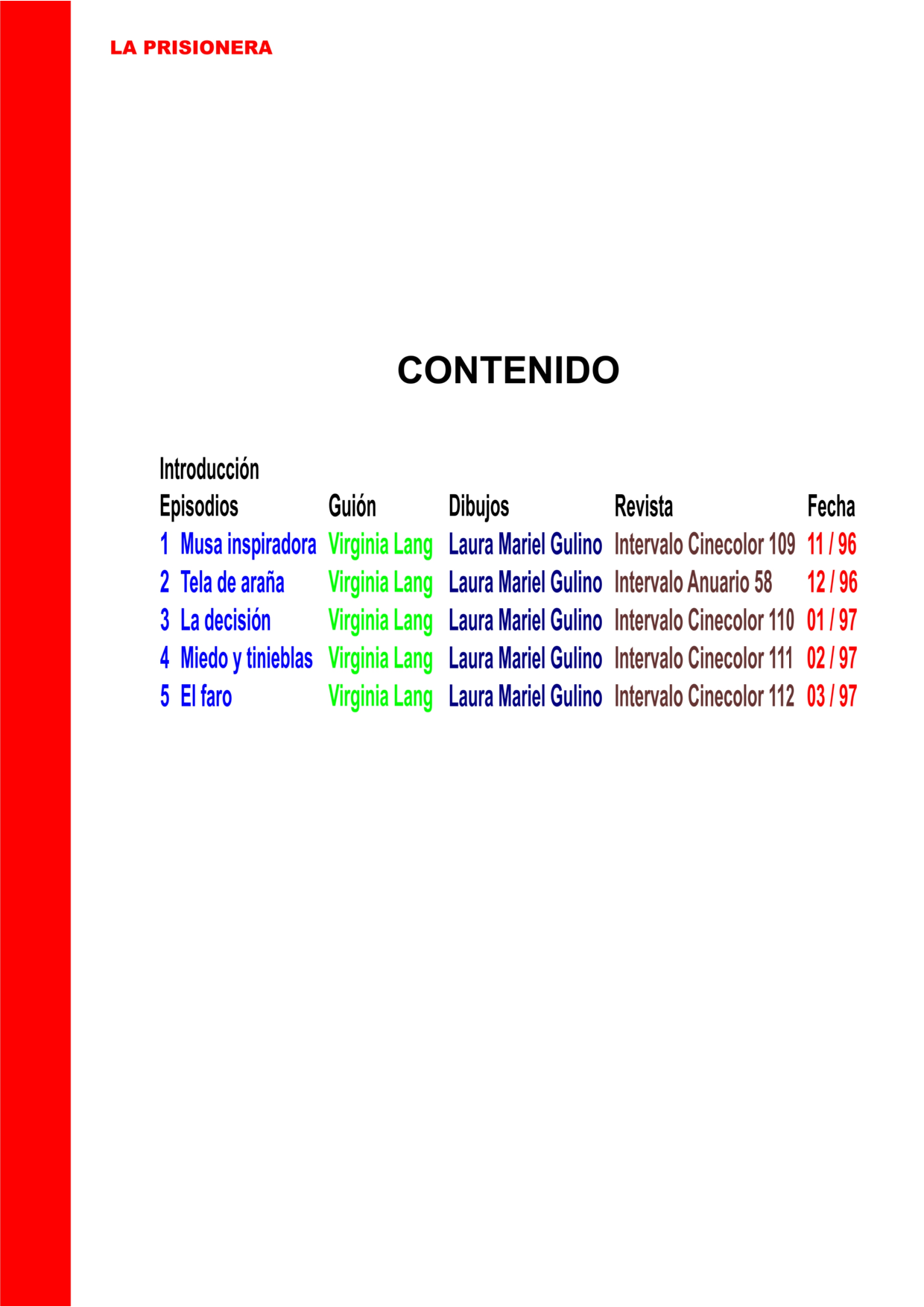 La Prisionera page 3 full