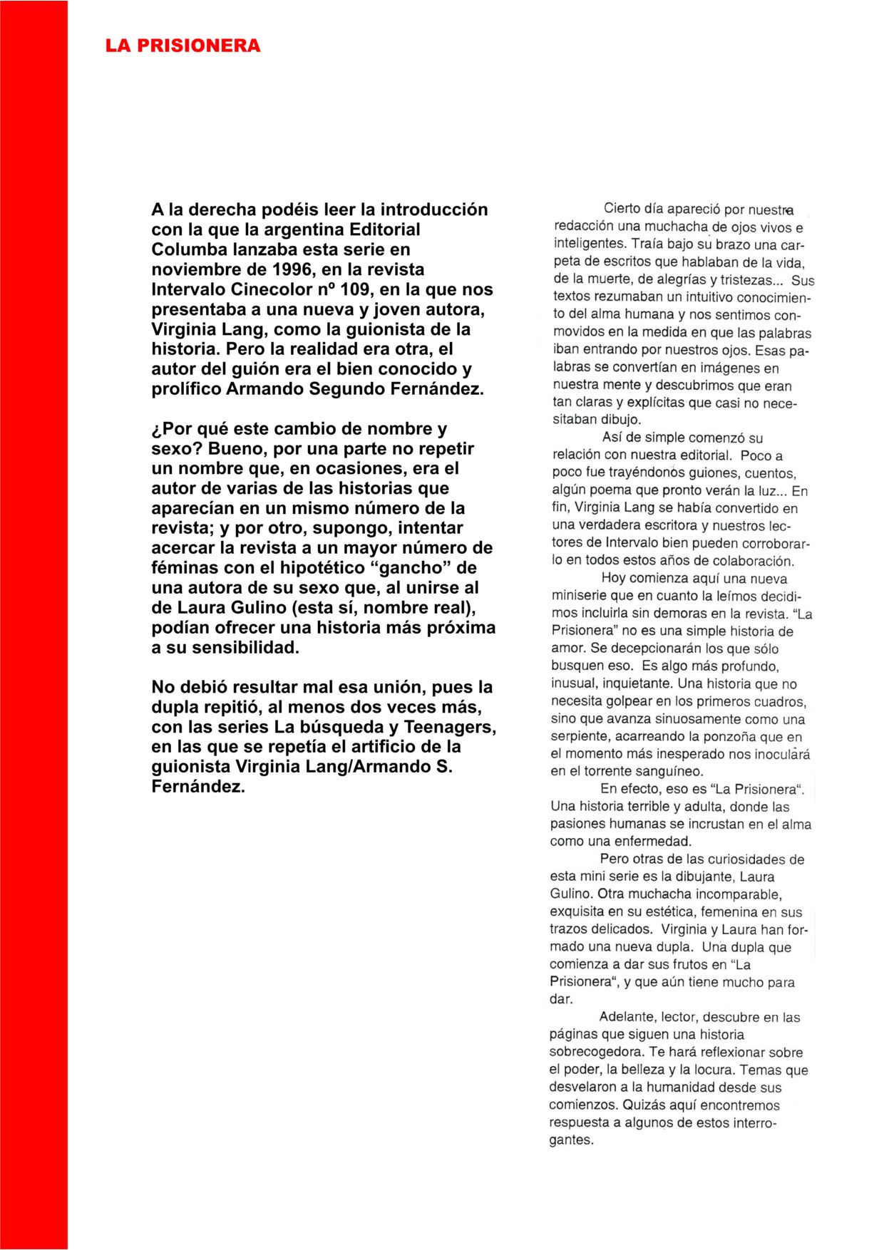 La Prisionera page 4 full