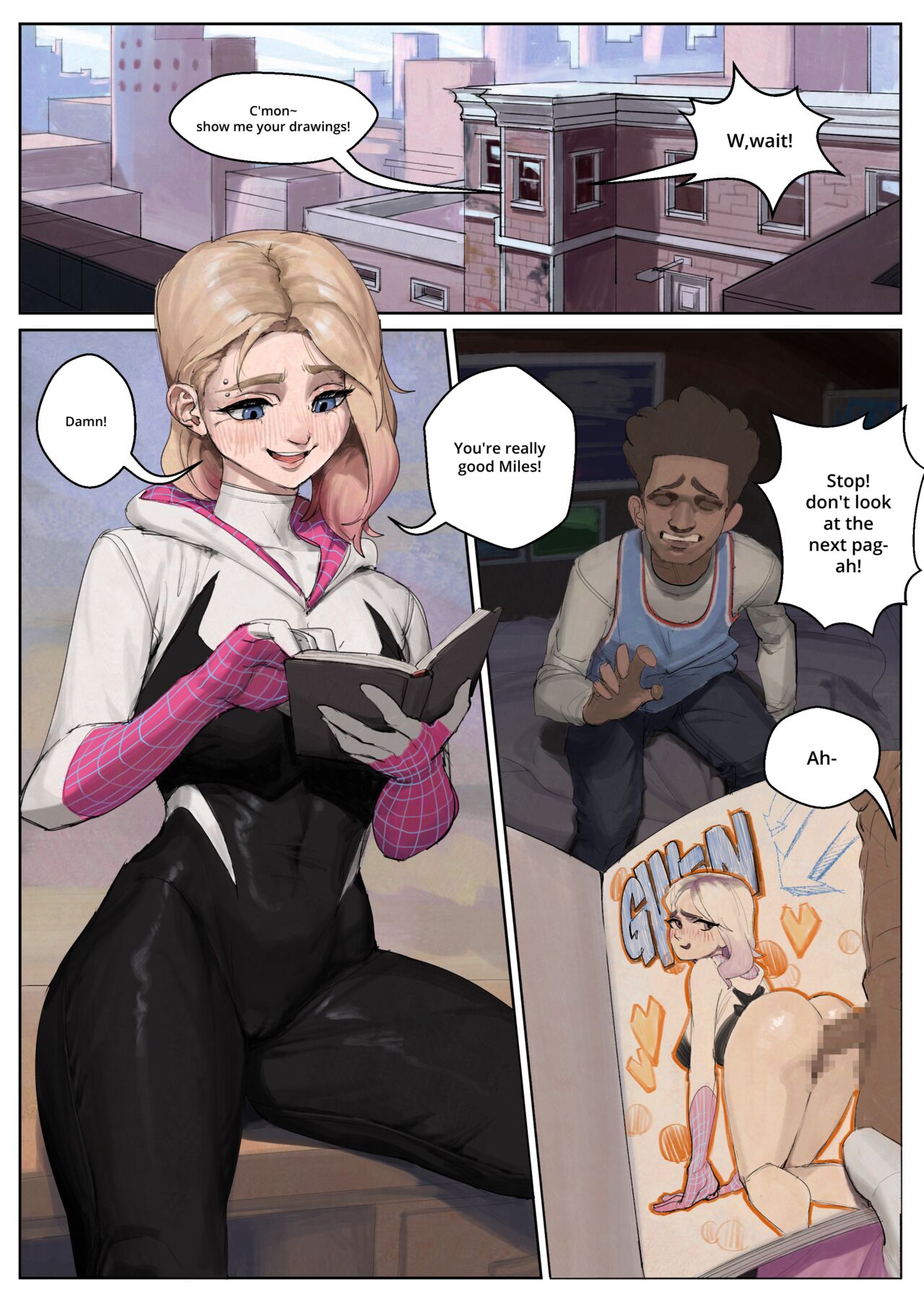 Gwen Stacy page 4 full