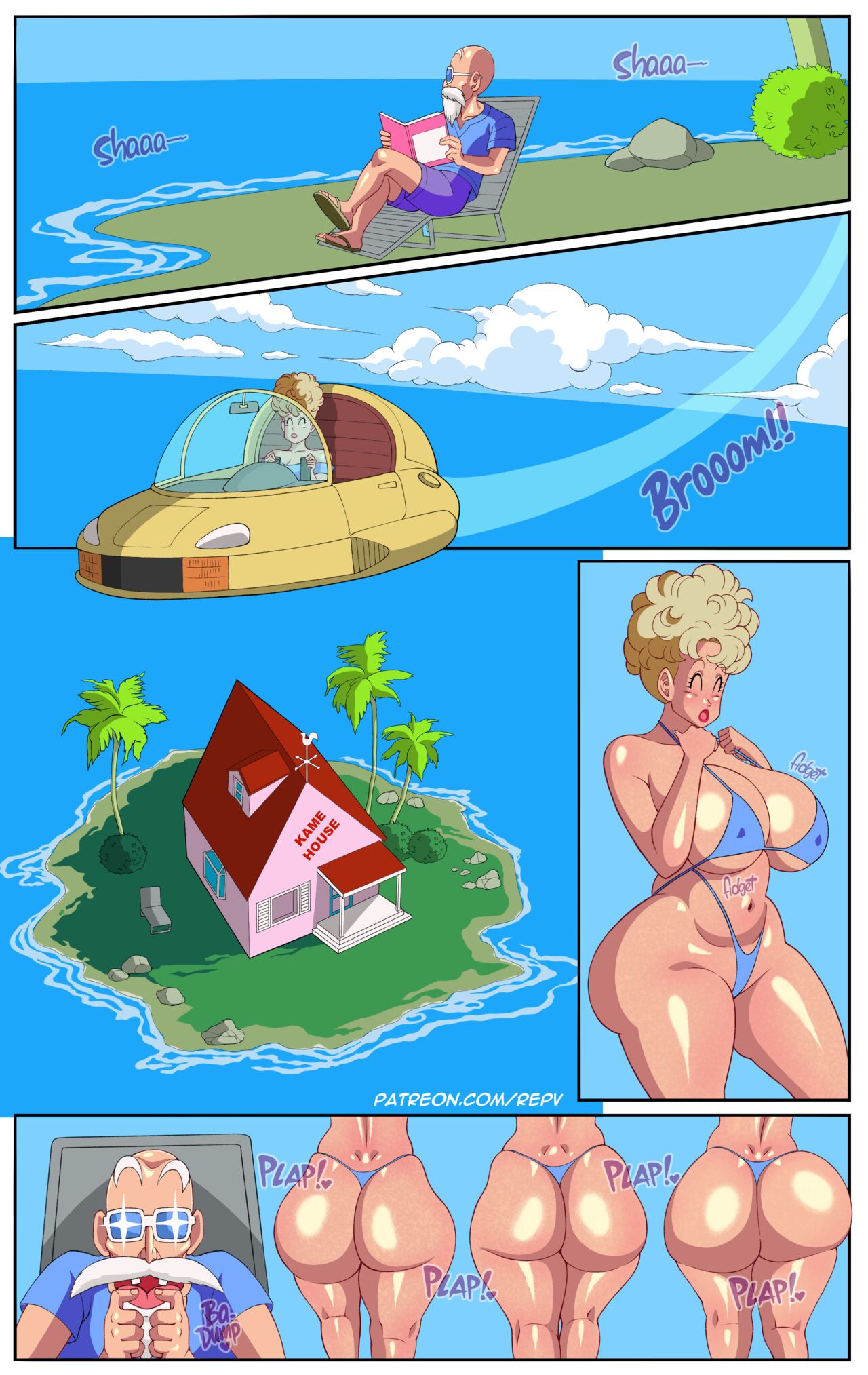 KameHouse Adventure page 4 full