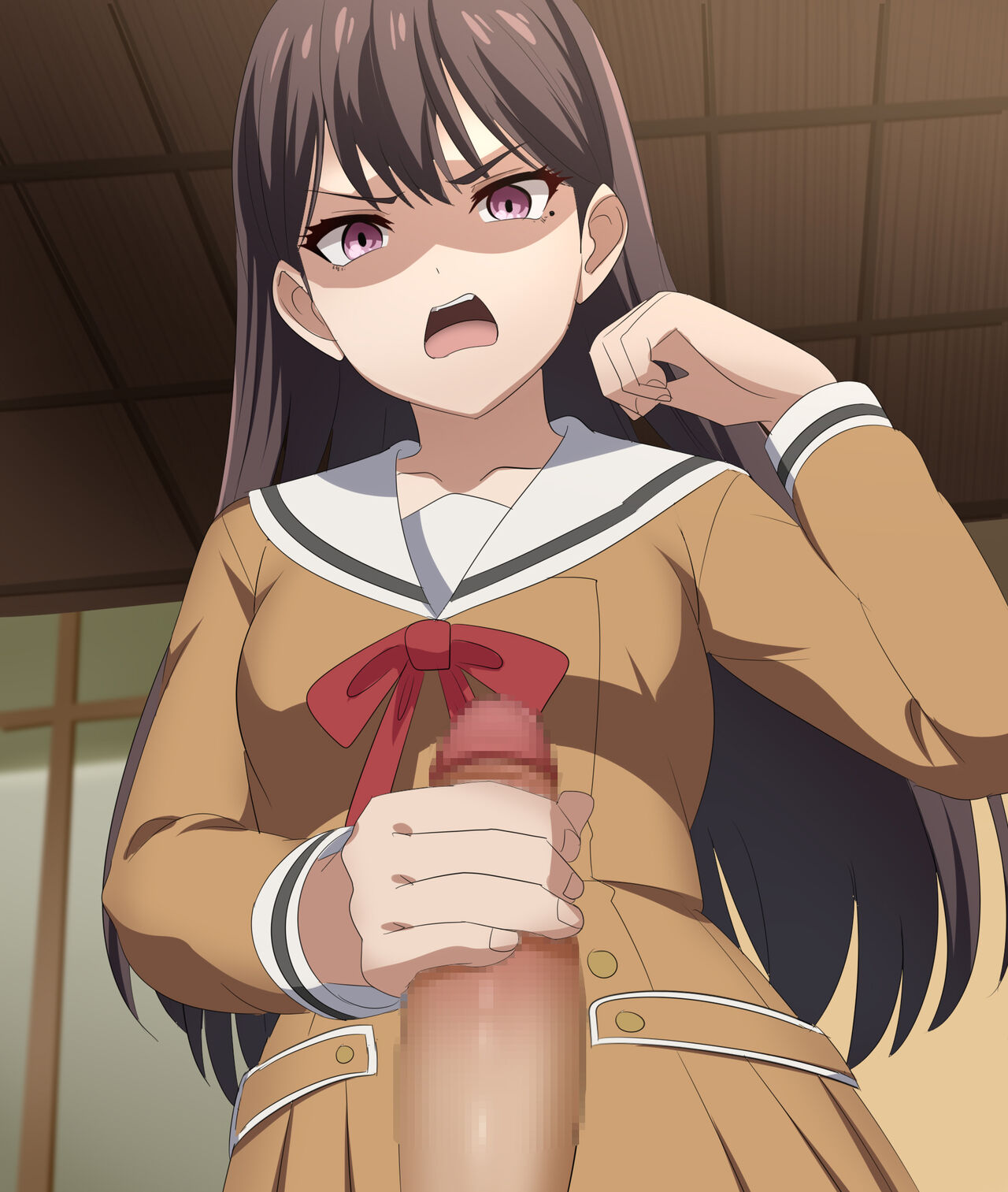 立希嫌な顔手コキ page 2 full