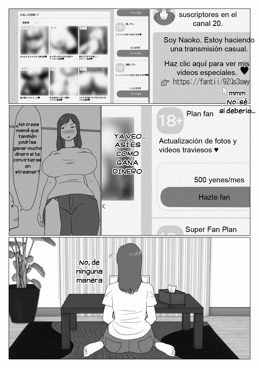 Kaa-chan wa Haishinsha page 5 full